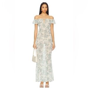 x REVOLVE Camille Maxi Dress in Teal Floral
Stone Cold Fox